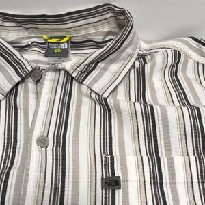 NORTH FACE A5 SERIES SHIRT STRIPED BUTTON DOWN Tee Yeezy Old money Casual